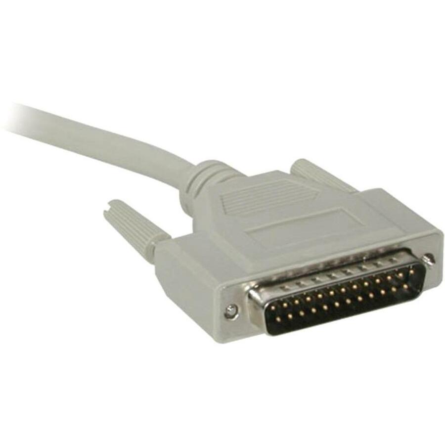 C2G 25ft DB25 M/F Extension Cable - DB-25 Male Serial - DB-25 Female - 25ft - Beige - 02660 - eCommerce Business Prime