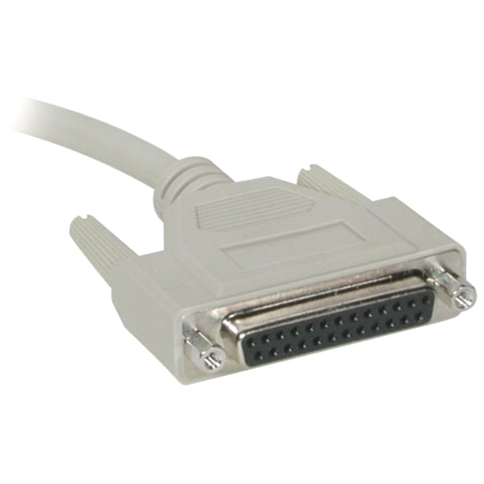 C2G 25ft DB25 M/F Extension Cable - DB-25 Male Serial - DB-25 Female - 25ft - Beige - 02660 - eCommerce Business Prime
