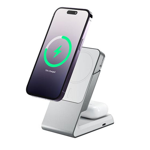 ALOGIC Matrix 2-in-1 Magnetic Charging Dock - White - MSCDDWH - eCommerce Business Prime