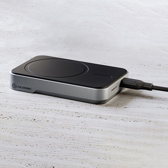 ALOGIC Matrix 5000mAh Wireless Power Bank - Black - MSPB5K - eCommerce Business Prime