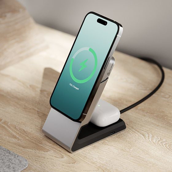 ALOGIC Matrix 2-in-1 Magnetic Charging Dock - Black - MSCDD - eCommerce Business Prime