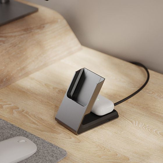 ALOGIC Matrix 2-in-1 Magnetic Charging Dock - Black - MSCDD - eCommerce Business Prime