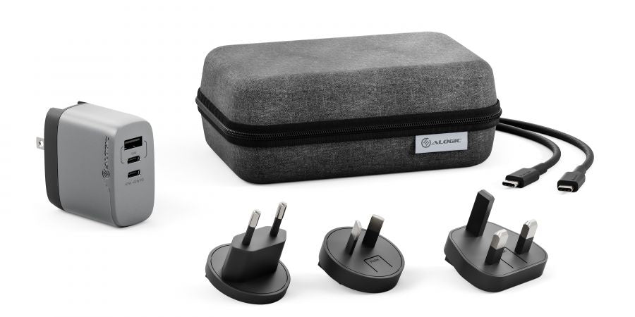 ALOGIC 3X67 Rapid Power 67W Multi-Country GaN Charger - WCM3X67-SGR - eCommerce Business Prime
