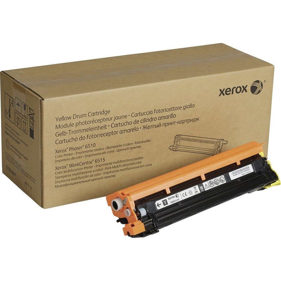 Xerox Phaser 6510/WorkCentre 6515 Yellow Drum Cartridge 108R01419 Xerox