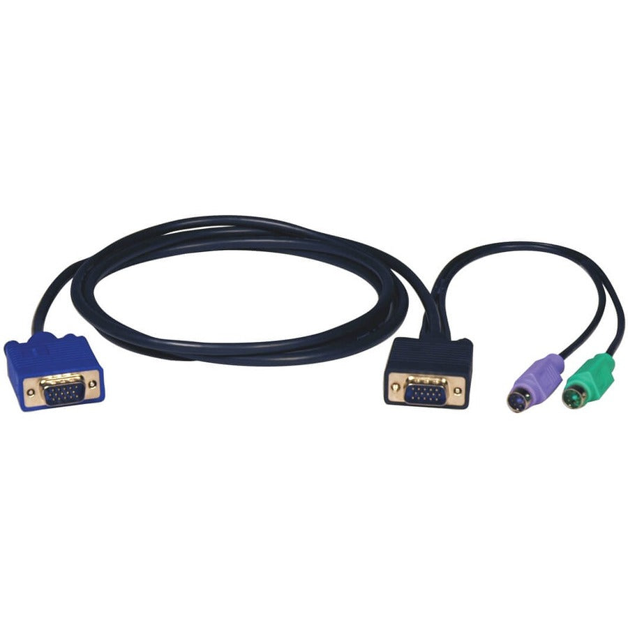 Tripp Lite 15ft PS/2 Cable Kit for B004-008 KVM Switch 3-in-1 Kit - 15ft - P750-015 - eCommerce Business Prime