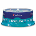Verbatim DVD-RW 4.7GB 4X with Branded Surface - 30pk Spindle - 4.7GB - 30 Pack - 95179 - eCommerce Business Prime