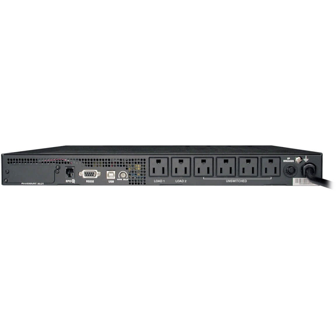 Tripp Lite UPS Smart 750VA 600W Rackmount AVR 120V Pure Sign Wave USB DB9 SNMP 1URM - 750VA/600W - 4.9 Minute Full Load - 6 x NEMA 5-15R - SMART750RM1U - eCommerce Business Prime
