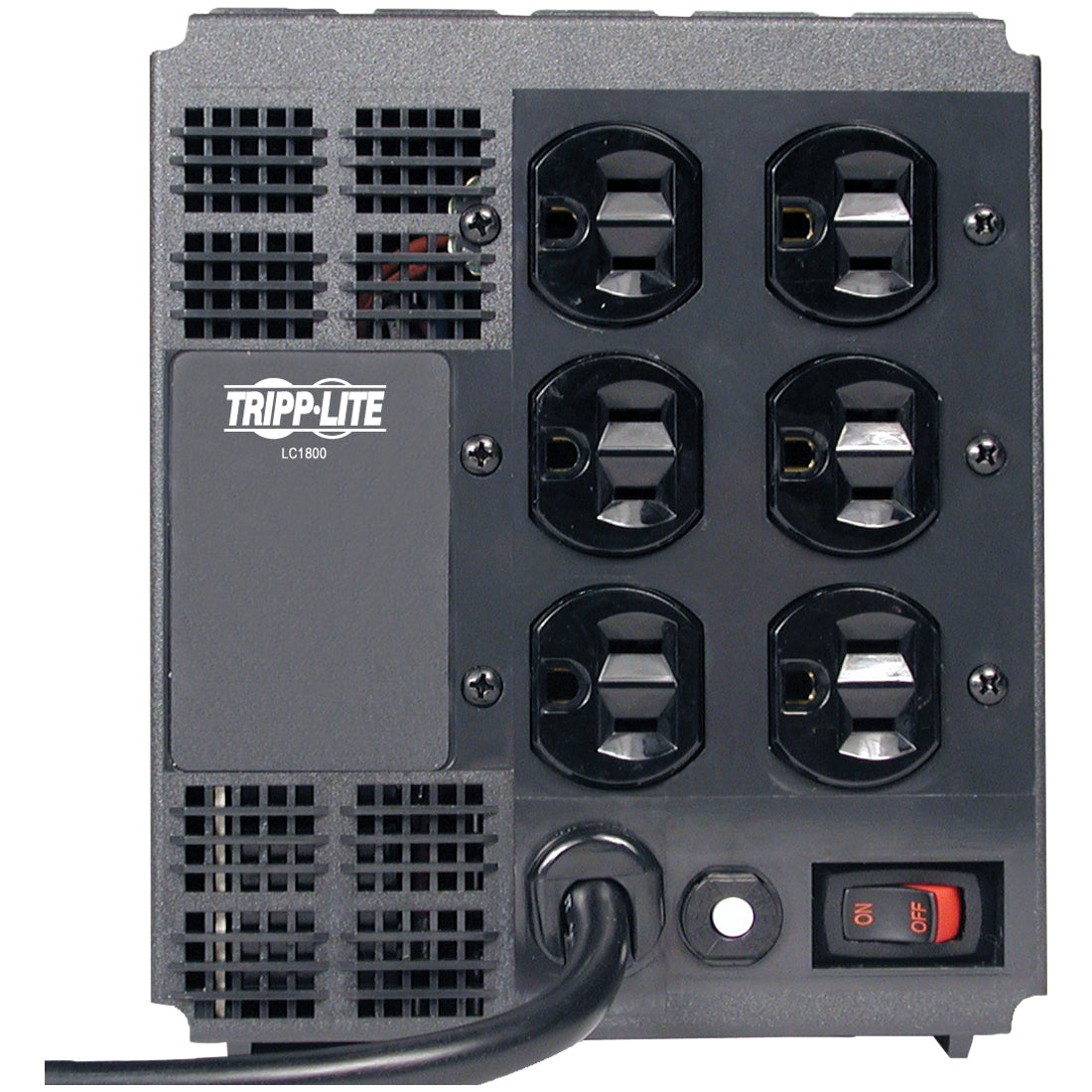 Tripp Lite 1800W Line Conditioner w/ AVR / Surge Protection 120V 15A 60Hz 6 Outlet 6ft Cord Power Conditioner - Surge, EMI / RFI, Over Voltage, Brownout protection - NEMA 5-15R - 110 V AC Input - 1.80...  - LC1800 - eCommerce Business Prime