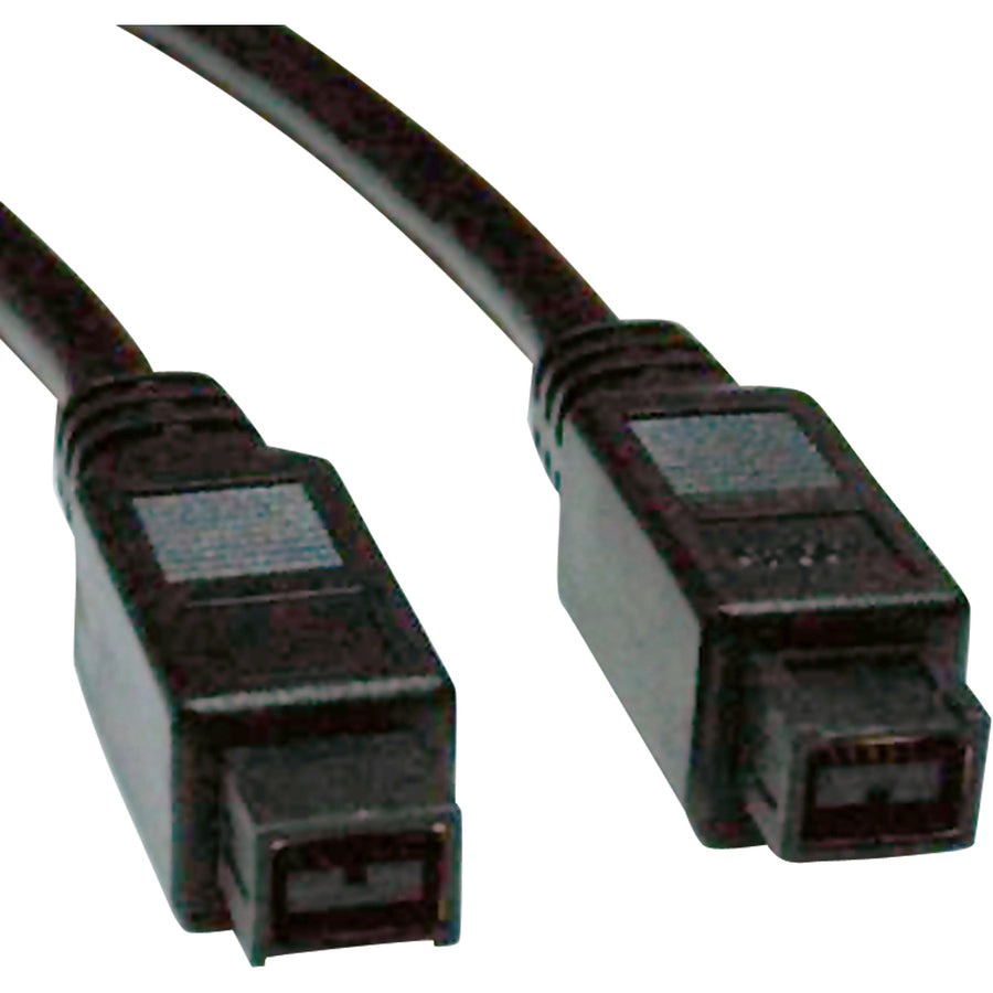 Tripp Lite 10ft Hi-Speed FireWire IEEE Cable-800Mbps with Gold Plated Connectors 9pin/9pin M/M 10' - (9pin/9pin) 10-ft. - F015-010 - eCommerce Business Prime