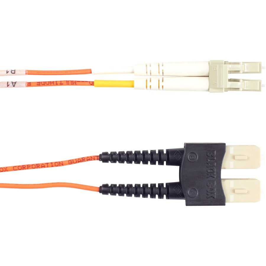Black Box Fiber Optic Duplex Patch Cable - LC Male - SC Male - 32.81ft - EFN110-010M-SCLC - eCommerce Business Prime