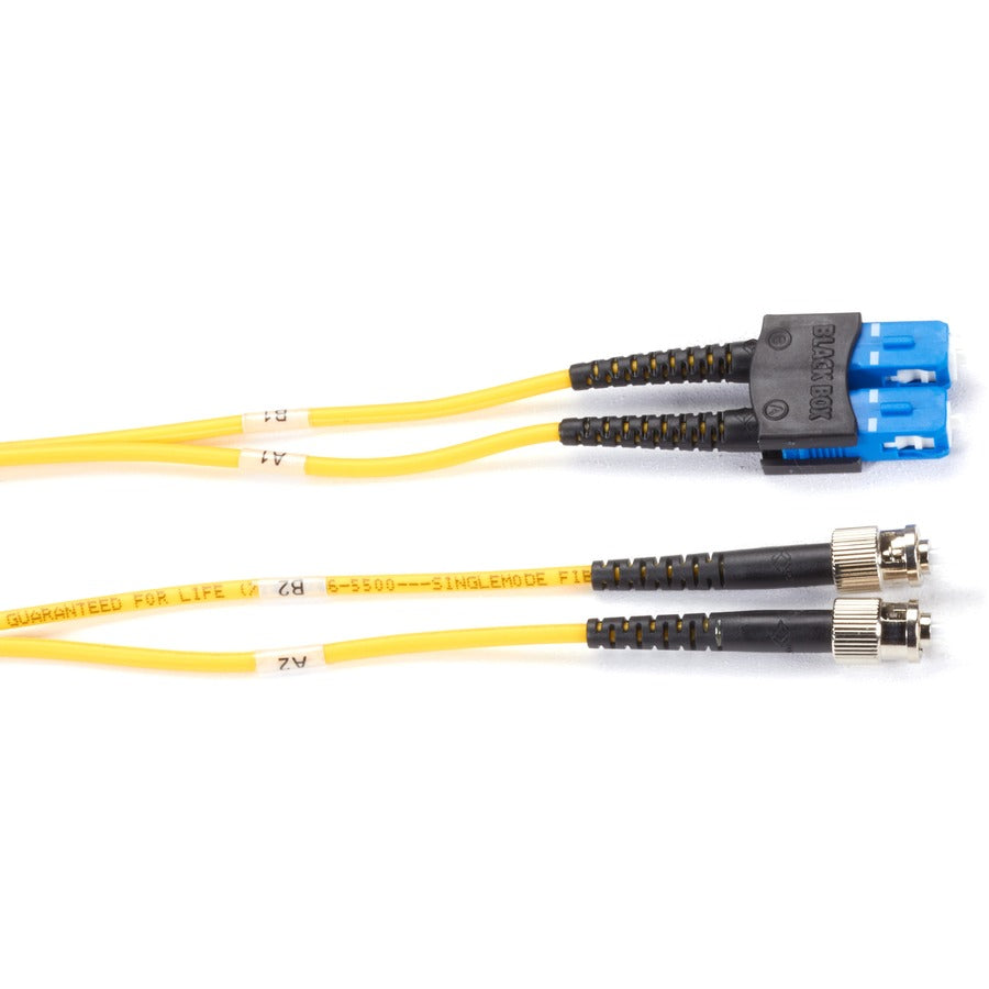 Black Box Fiber Optic Duplex Patch Cable - ST Male - SC Male - 9.84ft - EFN310-003M-STSC - eCommerce Business Prime