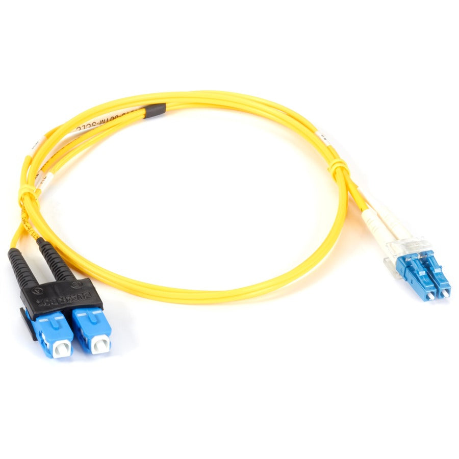Black Box Fiber Optic Duplex Patch Cable - LC Male - SC Male - 16.4ft - EFN310-005M-SCLC - eCommerce Business Prime