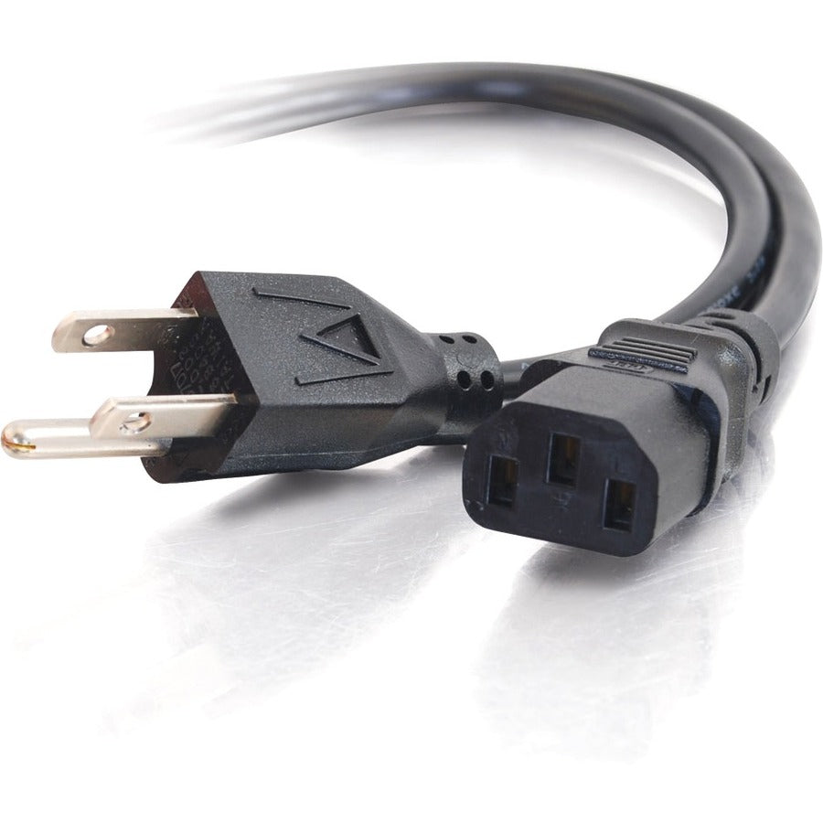 C2G 6ft Power Cord - 18 AWG - NEMA 5-15P to IEC320C13 - Computer Power - Replacement power cord for PC, Monitor, Printer, Scanner, etc. - 03130 - eCommerce Business Prime