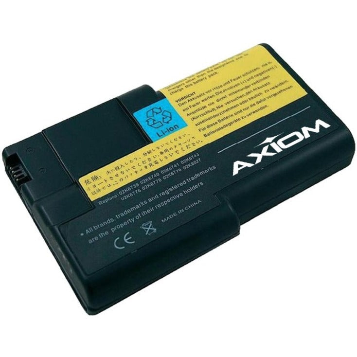 Axiom LI-ION 6-Cell Battery for Lenovo - 02K6740, 02K6741, 02K6742, 02K6743 - Lithium Ion (Li-Ion) - 02K6740-AX - eCommerce Business Prime