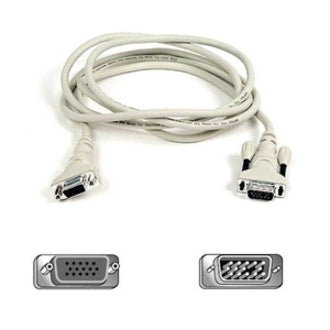 Belkin Video Extension Cable - HD-15 Male - HD-15 Female - 5.91ft - F2N025B06 - eCommerce Business Prime