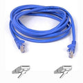 Belkin Cat5e Patch Cable - RJ-45 Male - RJ-45 Male - 35ft - Blue - A3L791-35-BLU-S