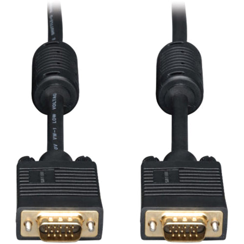 Tripp Lite 75ft VGA Coax Monitor Cable with RGB High Resolution HD15 M/M 75' - (HD15 M/M) 75-ft. - P502-075 - eCommerce Business Prime