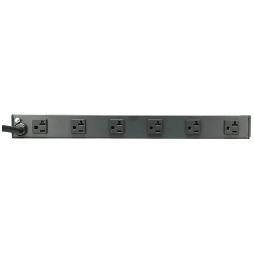 Tripp Lite Power Strip 12-Outlet Rackmount Metal 120V 5-15/20R 15ft Cord 1U - NEMA L5-20P - 12 NEMA 5-15/20R - 15ft Input - RS-1215-20T - eCommerce Business Prime