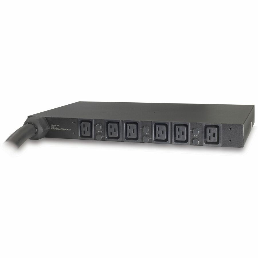 APC Basic Rack 14.4kW 40A PDU - 6 x IEC 320-C19 - 14.4kW - 1U Rack-mountable - AP7516 - eCommerce Business Prime