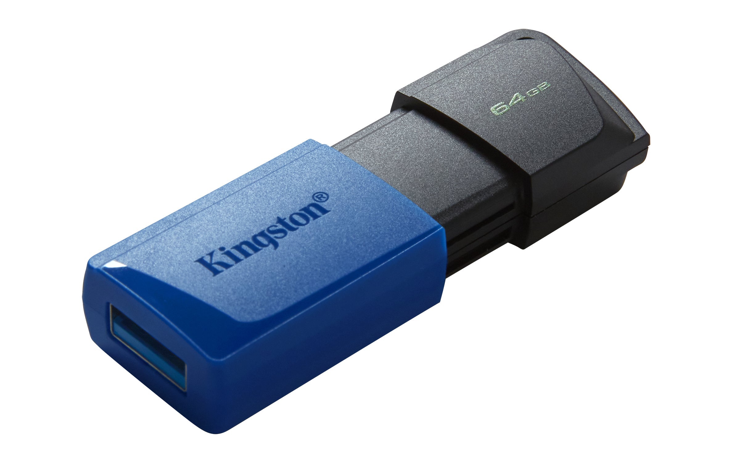Kingston Technology DataTraveler 64GB USB3.2 Gen 1 Exodia M (Black + Blue) - 2 Pieces - eCommerce Business Prime