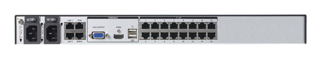 ATEN 16 Port KVM over IP switch, 2 IP users 1 Local User - KN2116VB - eCommerce Business Prime