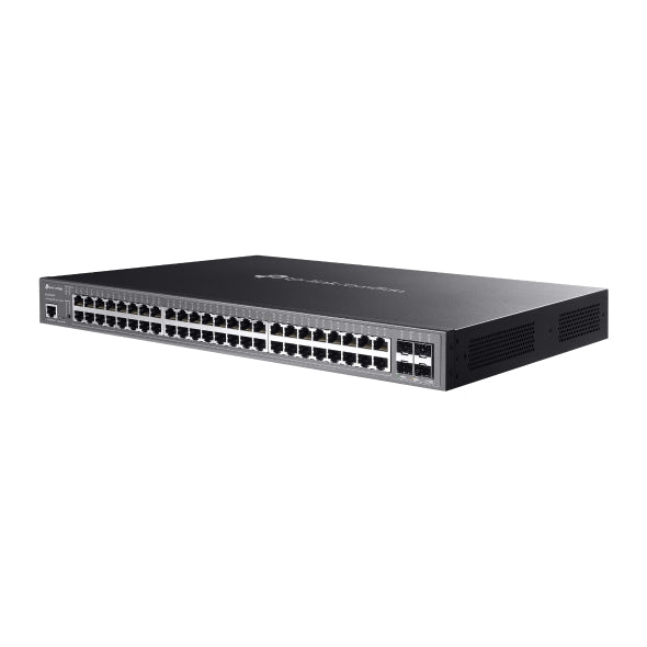 TP-Link Omada SG3452XMPP network switch Managed L2+ Gigabit Ethernet (10/100/1000) Power over Ethernet (PoE) 1U Black - SG3452XMPP - eCommerce Business Prime