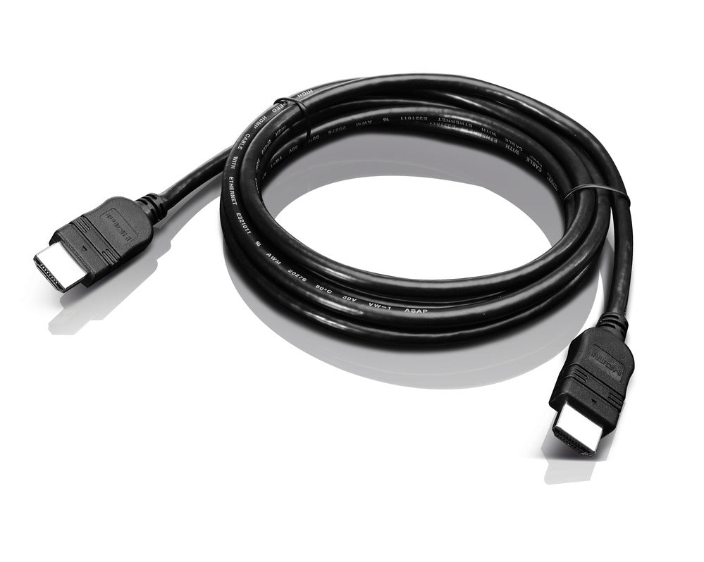 Lenovo 2.0m HDMI HDMI cable 2 m HDMI Type A (Standard) Black - 0B47070 - eCommerce Business Prime