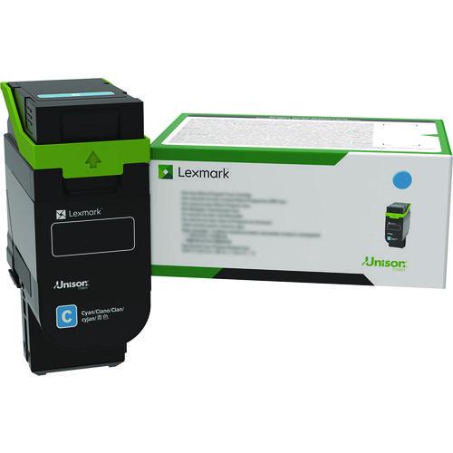 LEXMARK  Toner, 11,700 Page-Yield, Cyan - 75M1XC0 LEXMARK