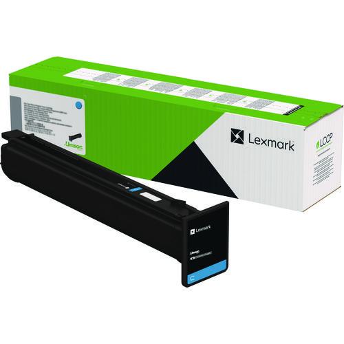 LEXMARK  Toner, 12,000 Page-Yield, Cyan - 77L10C0 LEXMARK