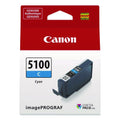 CANON  (PFI-5100) Lucia PRO II Ink, Cyan - 6953C002 CANON