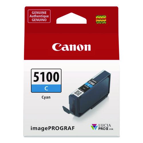 CANON  (PFI-5100) Lucia PRO II Ink, Cyan - 6953C002 CANON