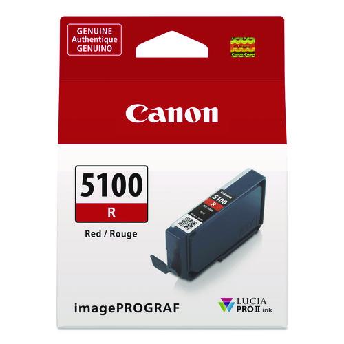 CANON  (PFI-5100) Lucia PRO II Ink, Red - 6958C002 CANON
