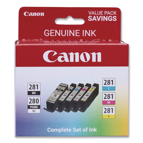 CANON INK,PGI280XL/CLI281CMY - 2021C006 CANON