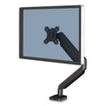 FELLOWES Platinum Series Single Monitor Arm, For 40" Monitors, 360 deg Rotation, 45 deg Tilt, 180 de - 8043301 FELLOWES