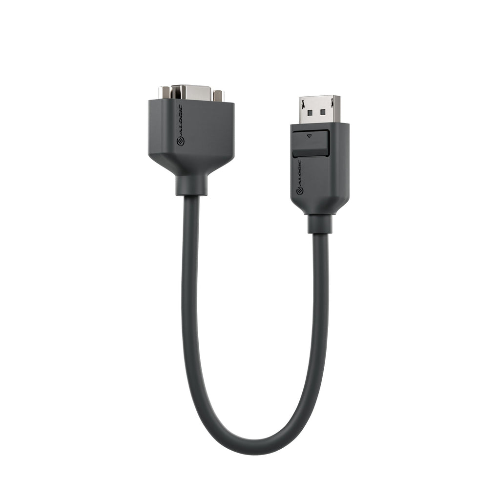 ALOGIC EL2DPVGA-ADP video cable adapter 0.2 m DisplayPort VGA (D-Sub) Black - eCommerce Business Prime