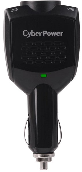 CyberPower CPTDC2U1DCRC1 mobile device charger Mobile phone, MP3, MP4, PDA, Tablet Black Cigar lighter Auto - CPTDC2U1DCRC1 - eCommerce Business Prime