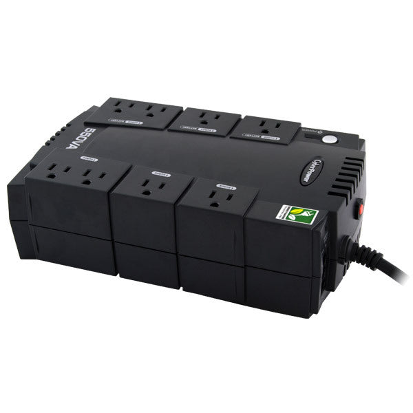 CyberPower CP550SLG uninterruptible power supply (UPS) Standby (Offline) 0.55 kVA 330 W 8 AC outlet(s) - CP550SLG - eCommerce Business Prime