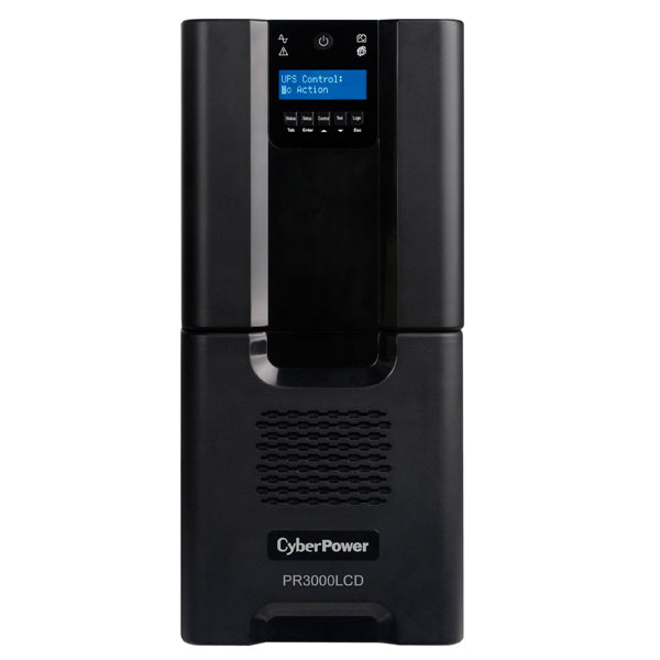 CyberPower PR3000LCD uninterruptible power supply (UPS) 3 kVA 2700 W 10 AC outlet(s) - PR3000LCD - eCommerce Business Prime