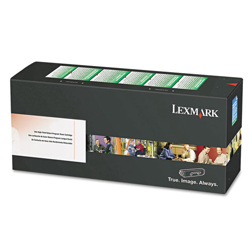 LEXMARK  Return Program Toner, 2,000 Page-Yield, Yellow - 80C1SY0 LEXMARK