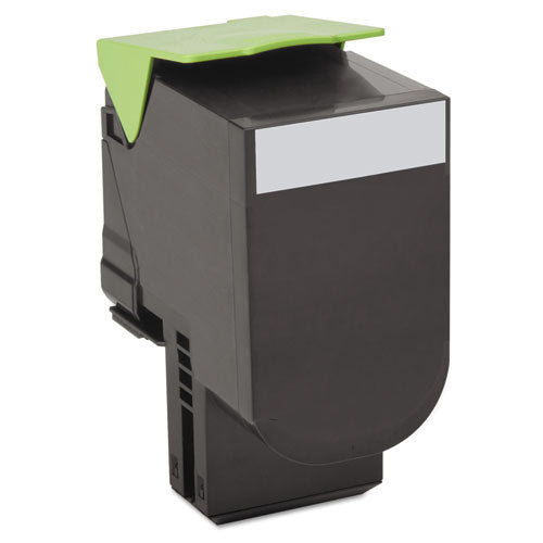 LEXMARK  Return Program Toner, 1,000 Page-Yield, Black - 80C10K0 LEXMARK