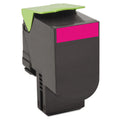 LEXMARK  Return Program Toner, 1,000 Page-Yield, Magenta - 80C10M0 LEXMARK