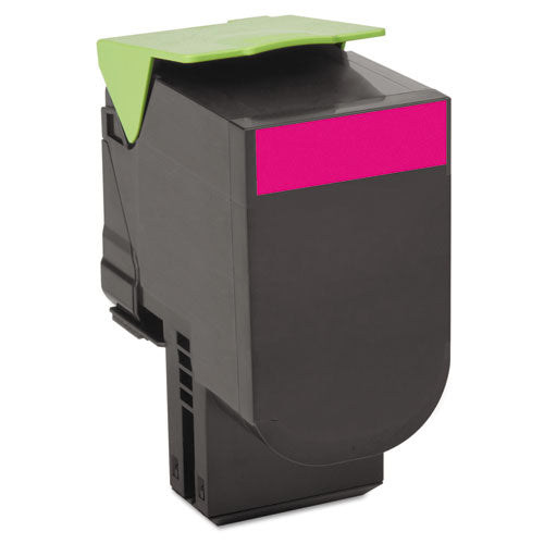 LEXMARK  Return Program Toner, 1,000 Page-Yield, Magenta - 80C10M0 LEXMARK