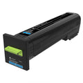 Lexmark Cyan Toner Cartridge Return Program Extra High Yield 22000 Pages - 72K0XCG LEXMARK
