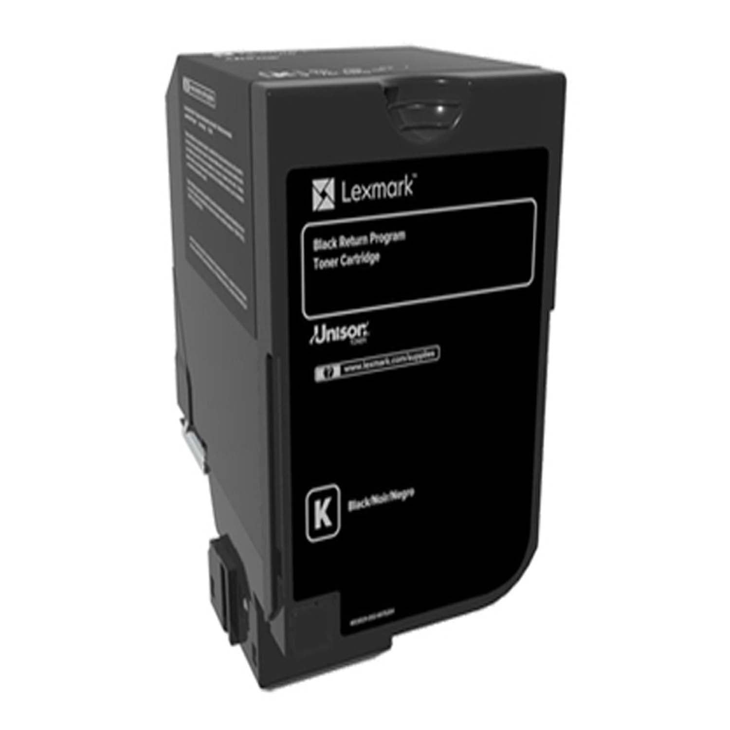 Lexmark Black Toner Cartridge Return Program, TAA Compliant - 74C00KG LEXMARK