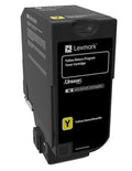 Lexmark Yellow Toner Cartridge Return Program, TAA Compliant - 74C00YG LEXMARK