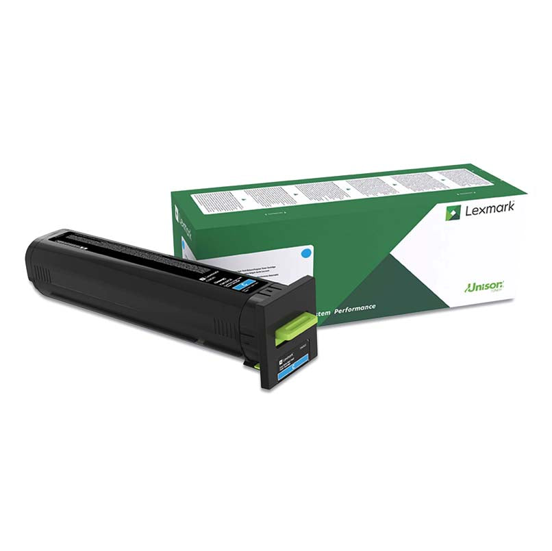 Lexmark Cyan Toner Cartridge Return Program Extra High Yield 22,000 Pages - 82K0XCG LEXMARK