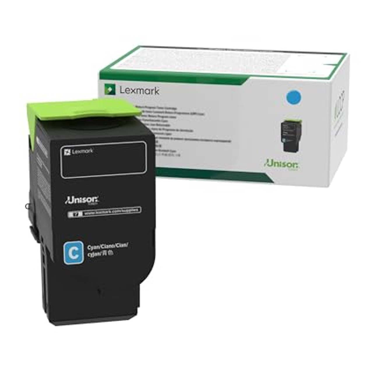 Lexmark Cyan Toner Cartridge Return Program Yield 16,200 Pages - 81C0XCG LEXMARK