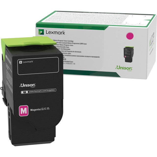 Lexmark Cyan Toner Cartridge Return Program Yield 16,200 Pages - 81C0XMG LEXMARK