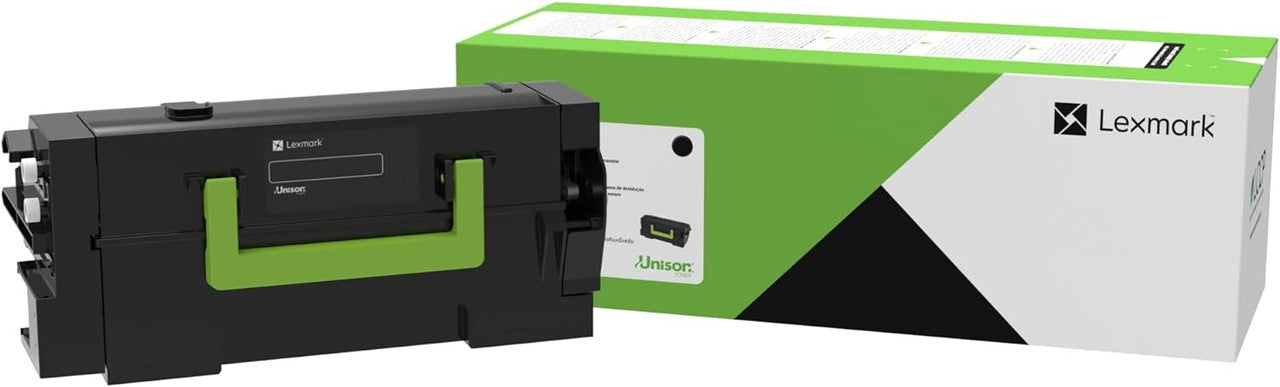 Lexmark Corporate Black Toner Cartridge High Yield 15,000 Pages 58D1H0E Lexmark