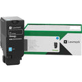 Lexmark Cyan Toner Cartridge Return Program Yield 12,500 Pages - 71C1XC0 LEXMARK